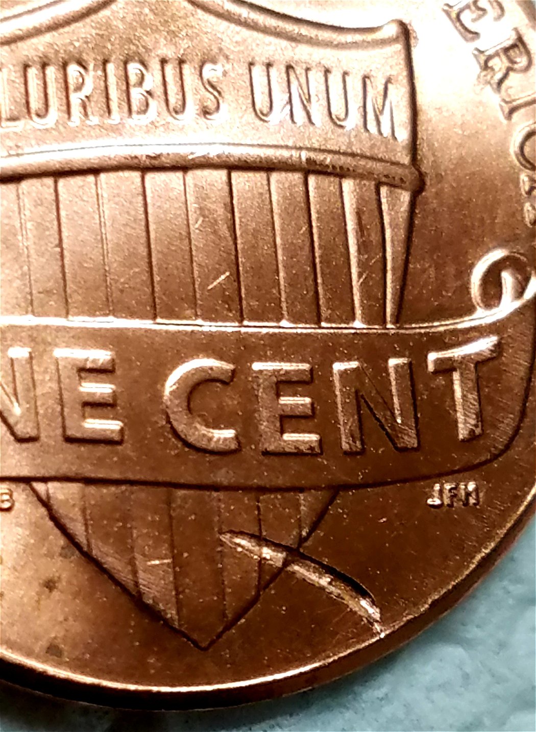 2021-P-Lincoln-Cent-Large-Struck-Through-Burr-At-Shield-On-Reverse?